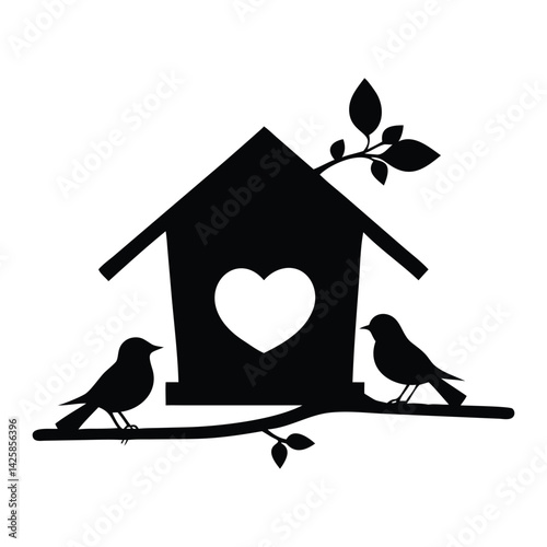 birdhouse on the tree