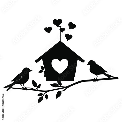 birdhouse on the tree