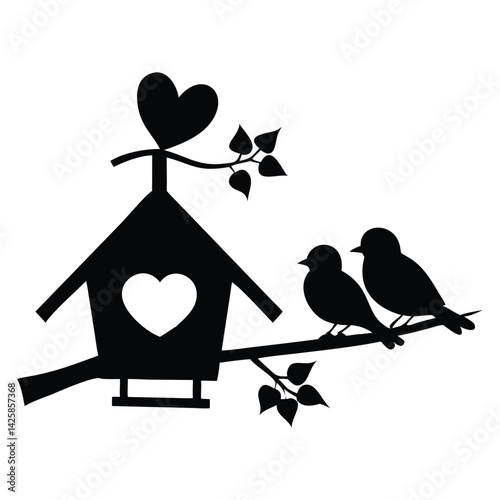 birdhouse on the tree