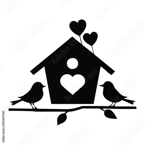 birdhouse on the tree