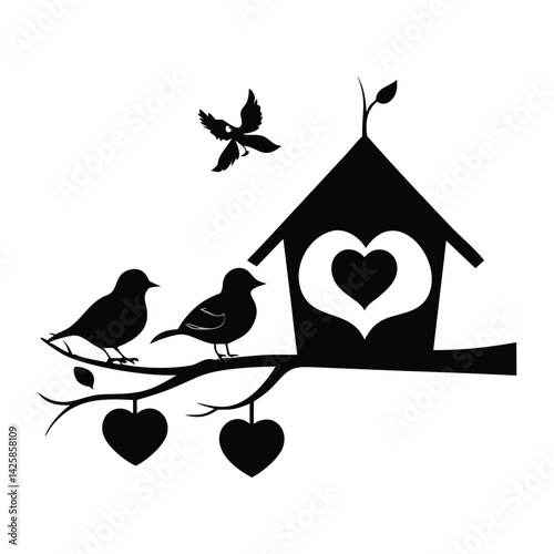 birdhouse on the tree