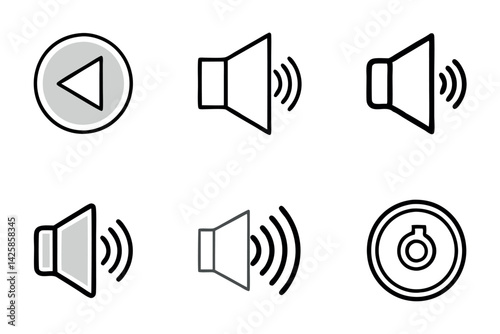audio icon set 5.eps