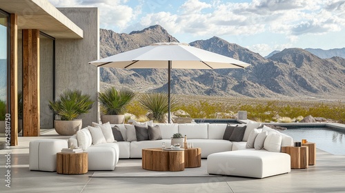 Modern Outdoor Living Area