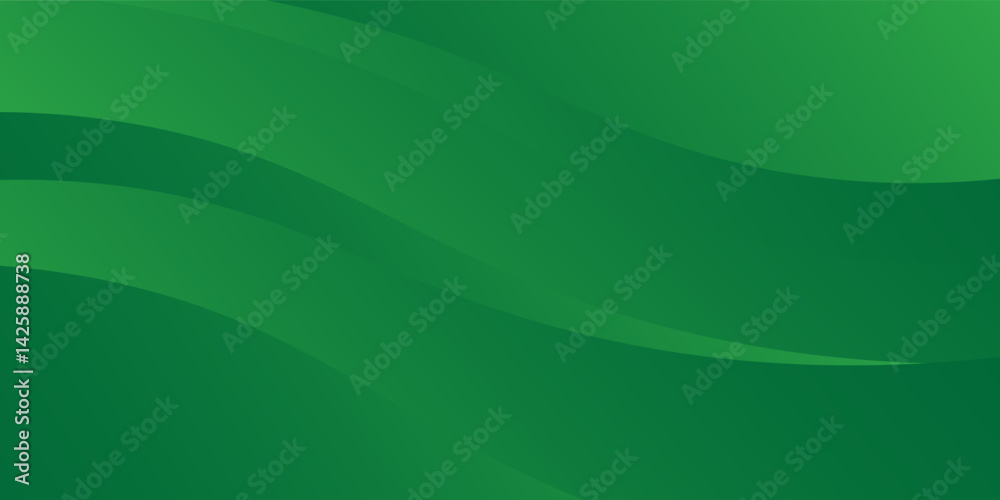 green and white business wave banner background. vector green and white business wave banner background. vector