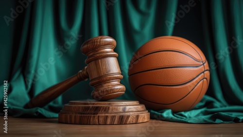 Justice in Sports: Gavel, Ball, and Court System