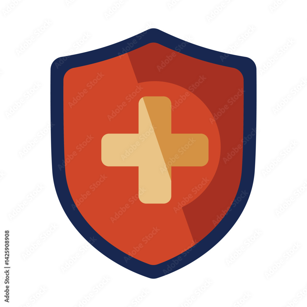 Obraz premium health and medical icons in retro style