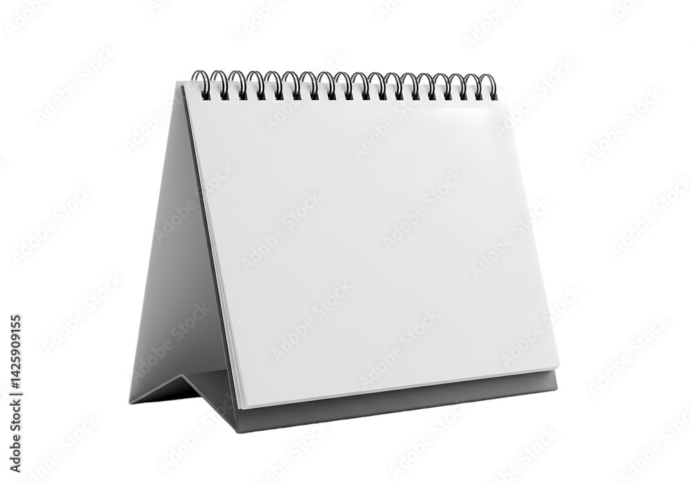 Blank Desk Calendar Mockup Blank Desk Calendar Mockup