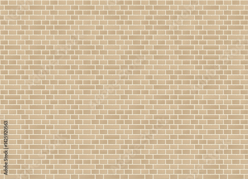 Vector seamless dutch bond sandstone brick wall texture