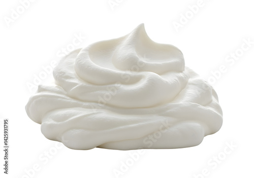 Whipped Cream Texture Background Image transparent background