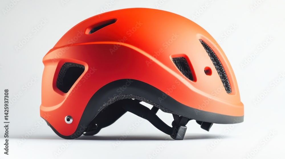 Protective orange safety helmet Protective orange safety helmet