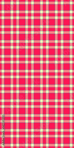 Intense seamless check background, seasonal vector tartan plaid. New year fabric textile texture pattern in bright and light colors.