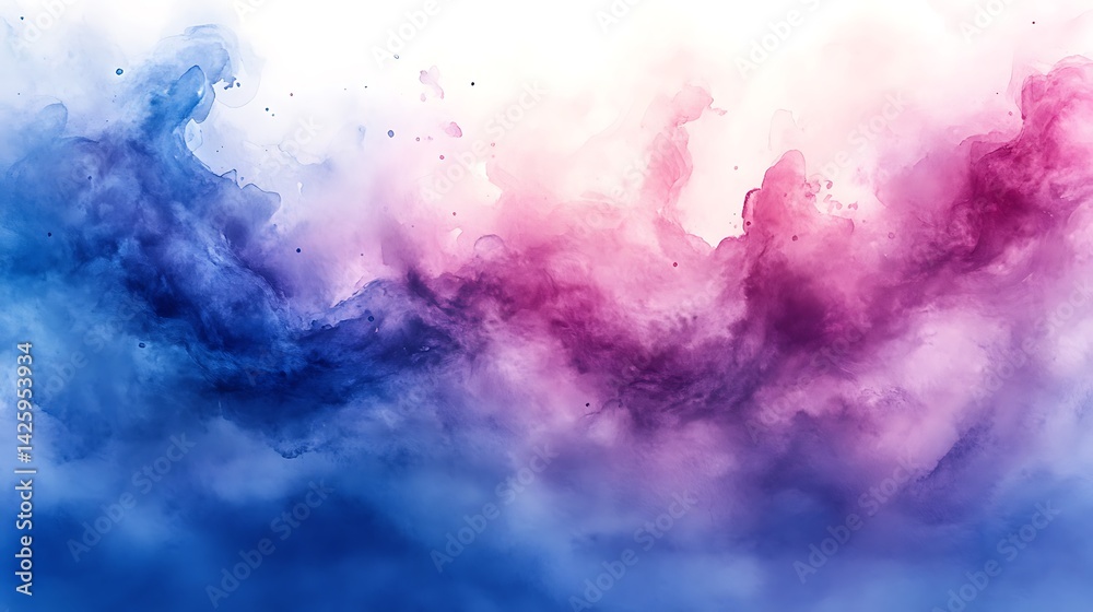 Obraz premium Beautiful soft clean watercolor texture wallpapers