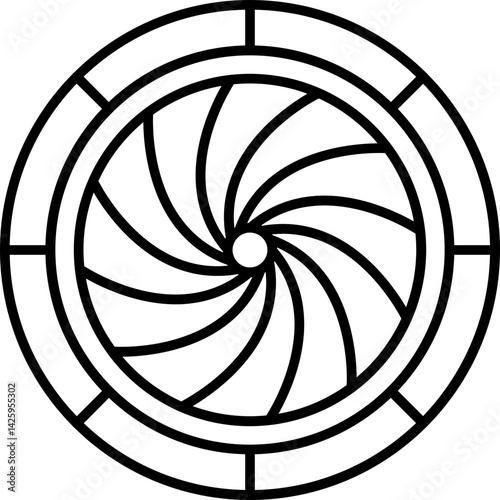 Turboprop Engine Icon