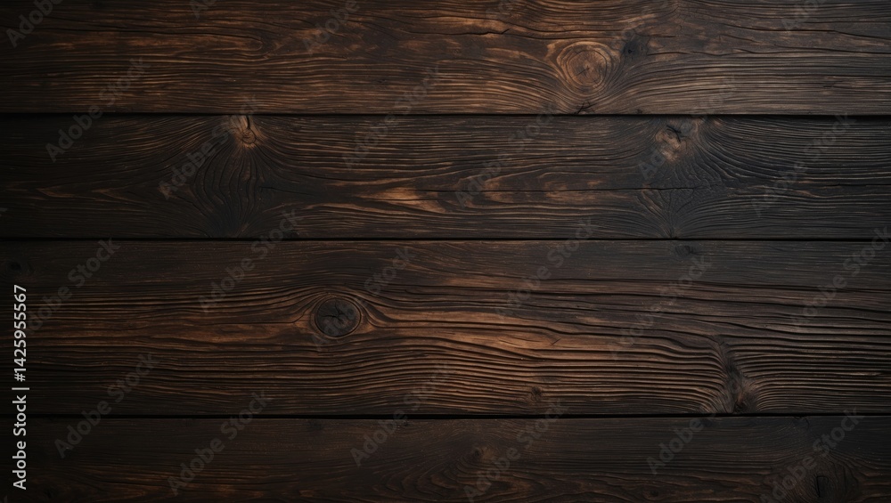 Fototapeta premium High-resolution dark wood texture background with ancient natural pattern