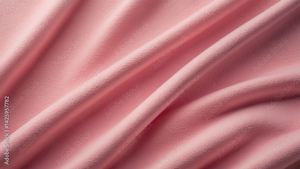 Fototapeta premium Coral Fleece material texture