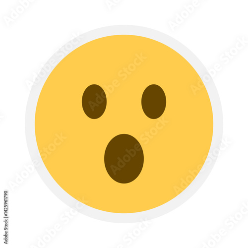 Face with Open Mouth - Emoji Sticker
