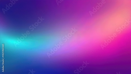 Wallpaper Mural Defocused Glow Neon Gradient Background with Fluorescent Flare, Illuminating Abstract Artwork Emitting a Vibrant Energy and Radiating Mystique at Twilight. Torontodigital.ca