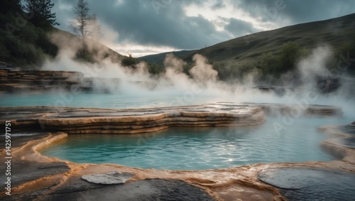 Thermal springs and spa pools