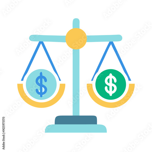 Scales Representing Financial or Legal Balance