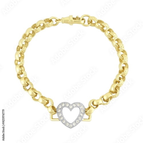 heart shaped chain