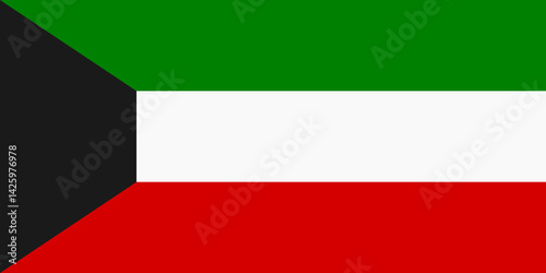 Kuwait flag Free Download Kuwait flag - GFXLoad