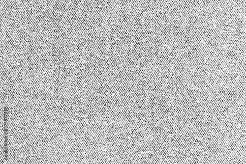 Vintage Denim Fabric Textures Vector Background. High quality full page fabric texture for old vintage taste.