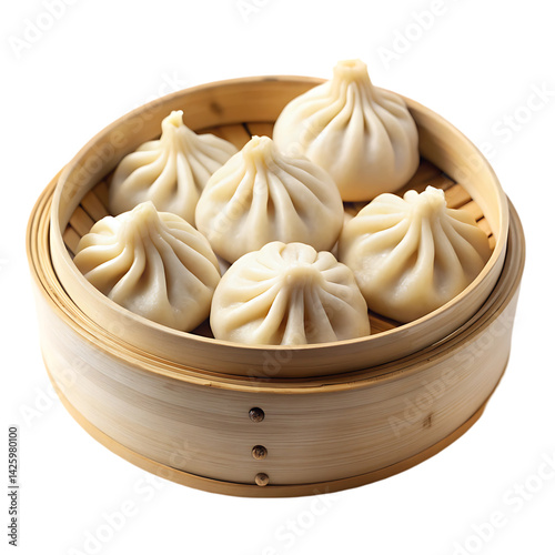 chinese dumplings in a bowl