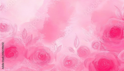 Elegant Pastel Blush Watercolor Backdrop Romantic, Dreamy Artwork for Design Projects, Perfect for Cards, Flyers, Posters, and More