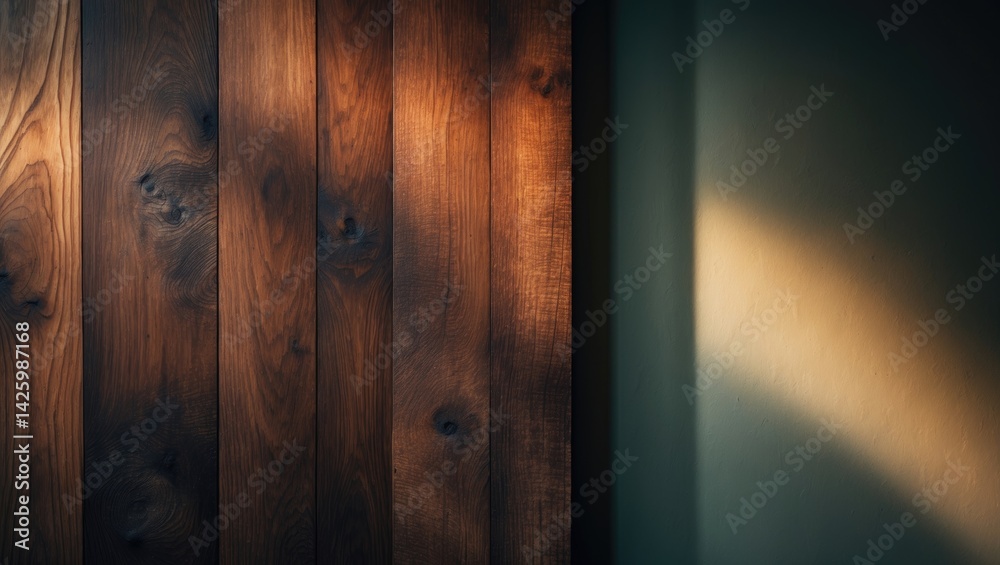 Obraz premium Close-up of a textured wooden surface background