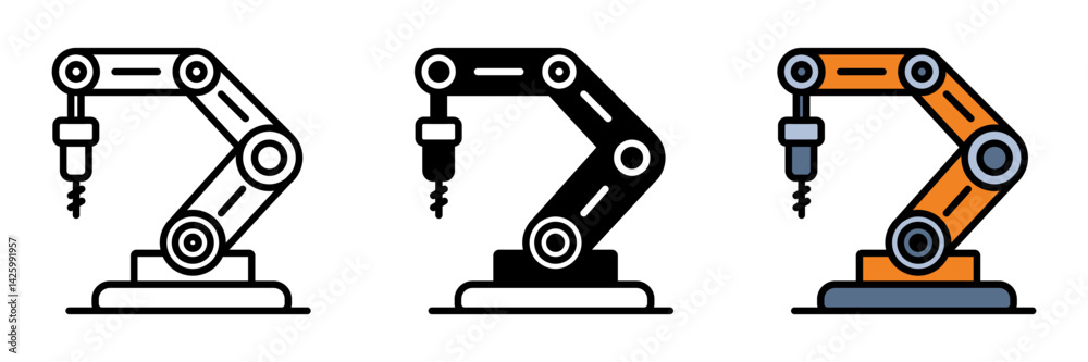 Industrial Robot is a programmable machine designed for heavy-duty tasks in manufacturing and assembly lines. Industrial Robot is a programmable machine designed for heavy-duty tasks in manufacturing and assembly lines.