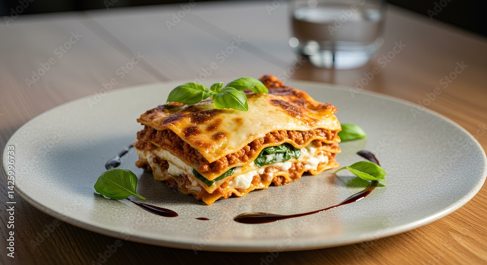 Lasagna that looks tempting Lasagna that looks tempting
