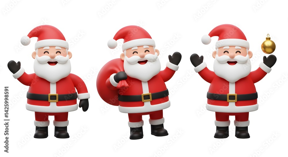 Selected Festive 3D Illustrations PNG Set for Packaging Design Selected Festive 3D Illustrations PNG Set for Packaging Design