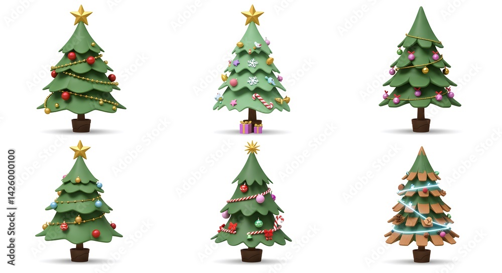 Selected Holiday 3D Elements PNG Bundle for Branding Purposes Selected Holiday 3D Elements PNG Bundle for Branding Purposes