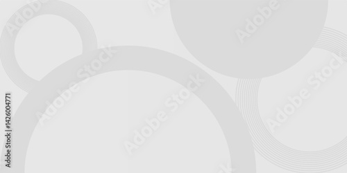 Abstract Geometric modern white and gray color . Modern and Creative Trend design in vector illustration