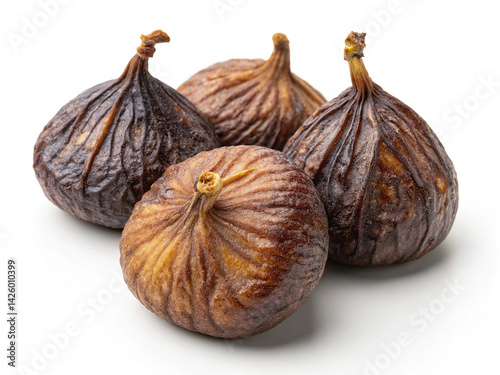 Wallpaper Mural Dried figs isolated on transparent background Torontodigital.ca