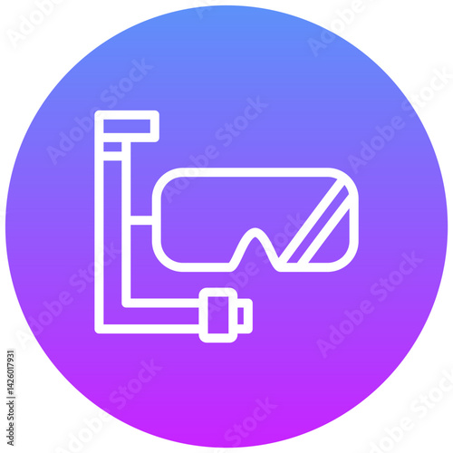 Diving Mask Icon
