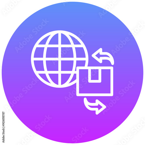 Worldwide Shipping Icon