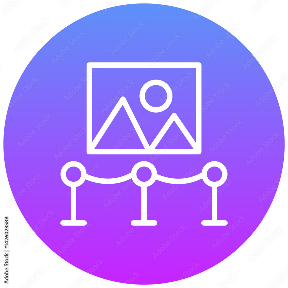 Exhibit Design Icon Exhibit Design Icon