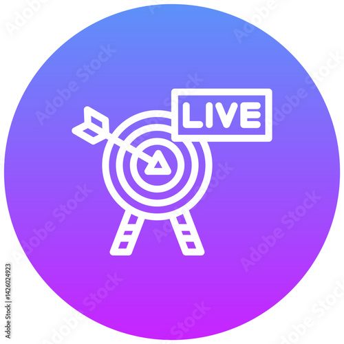 Live Broadcast Icon