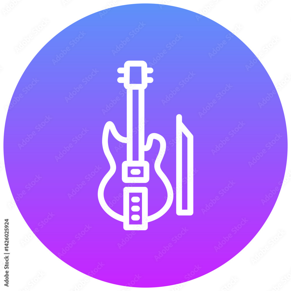 Naklejka premium Violin Icon
