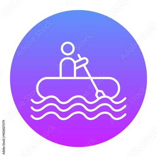 Rafting Icon