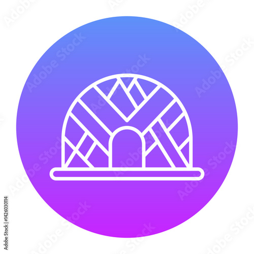 Geodesic Dome Icon