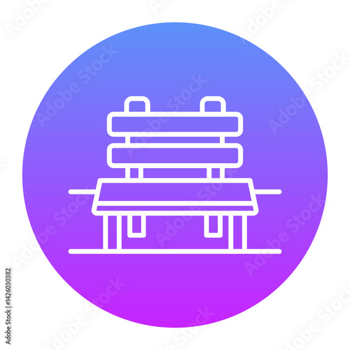 Park Bench Icon