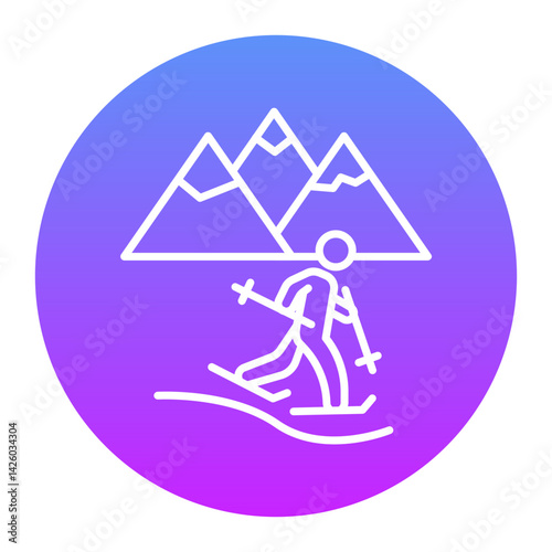 Skis Icon