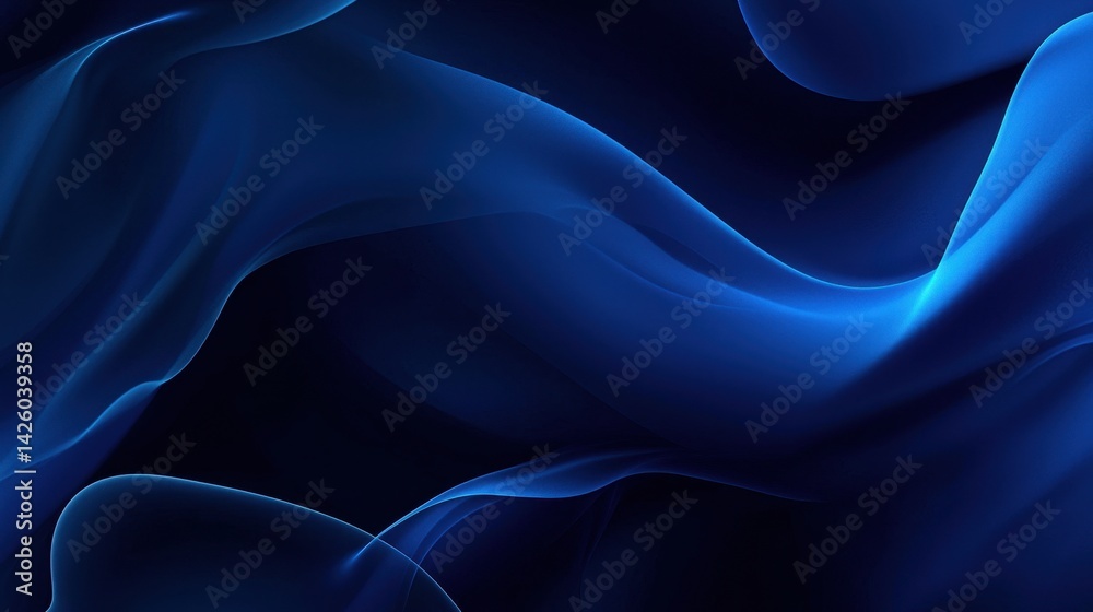 Obraz premium Gradients with Glowing Cyan on High Tech Background for Design