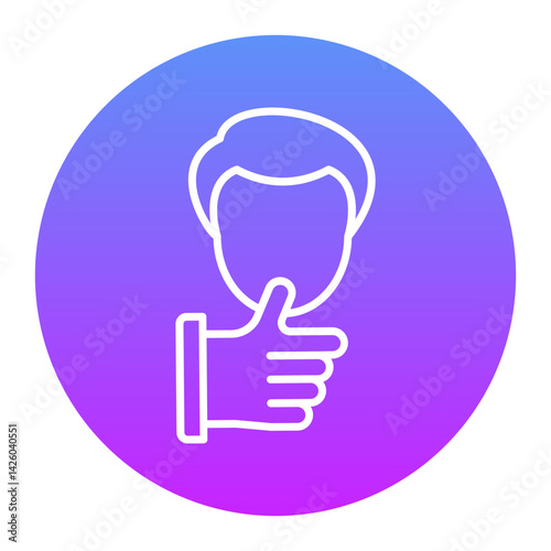 Thumb Sucking Icon