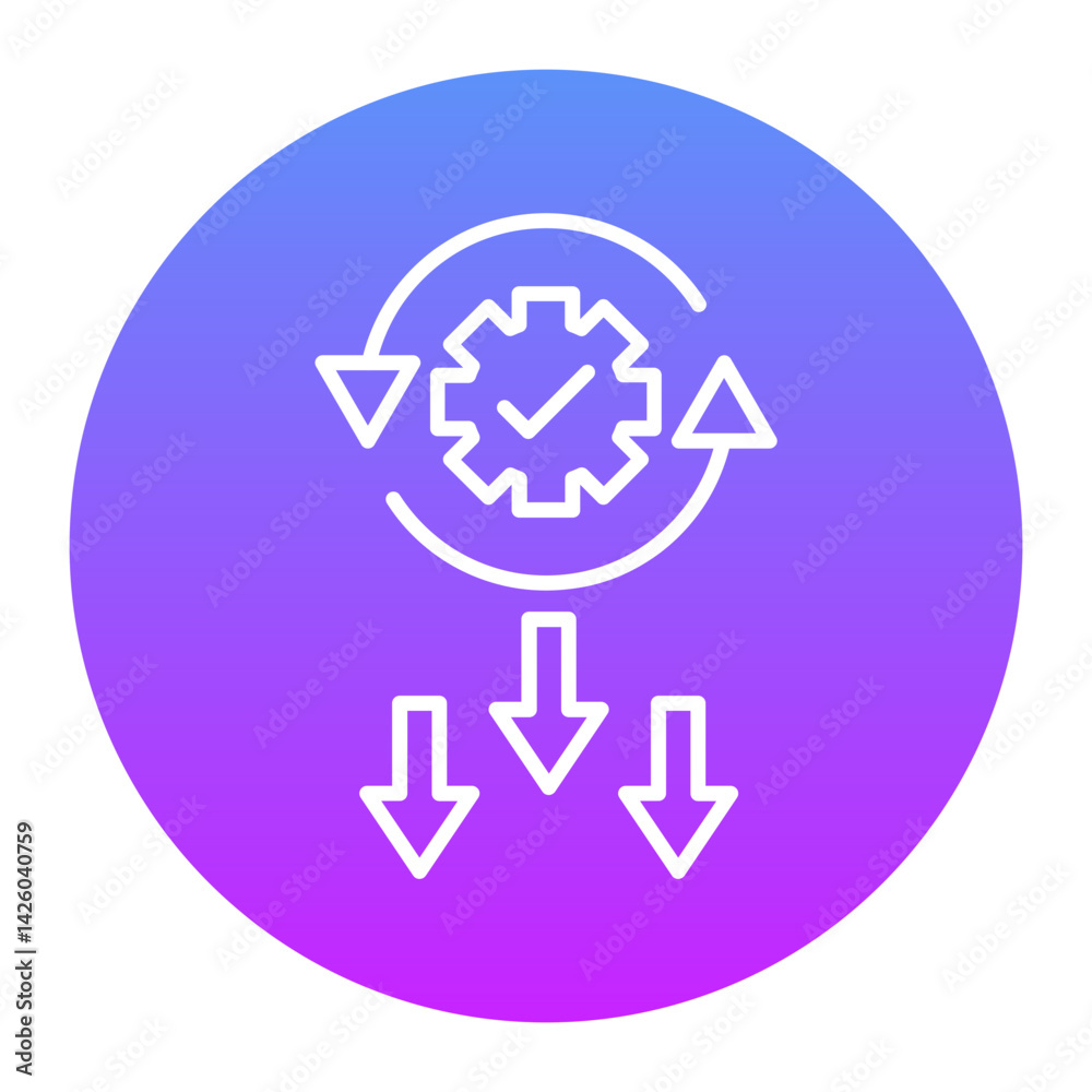 Automation Drawbacks Icon Automation Drawbacks Icon