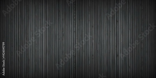Wood panels with vertical black stripes, black color, wood texture, minimalist design, clean lines, modern aesthetic, background texture