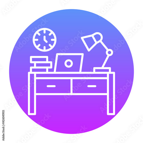 Dedicated Desk Icon