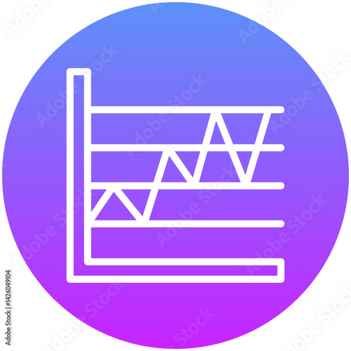 Marked Line Icon
